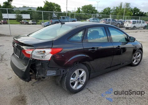 2014 Ford Focus Se from USA, damaged, VIN 1FADP3F27EL130828
